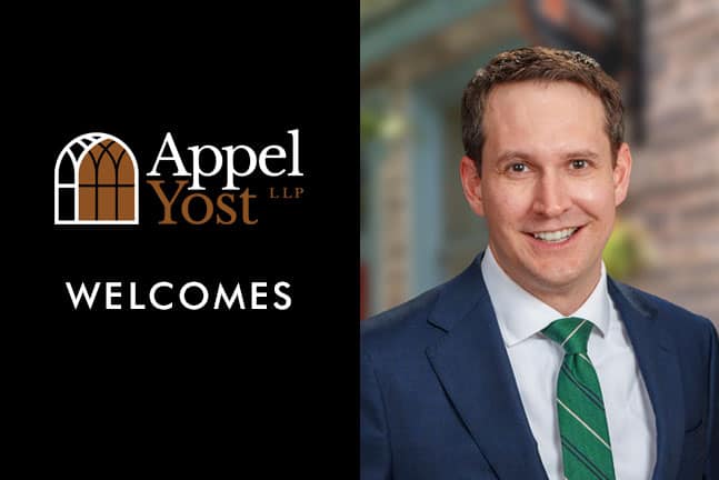 Appel Yost LLP welcomes Philip Michael