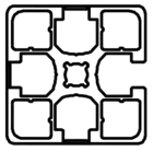 section profilé 45x45-3f_icon