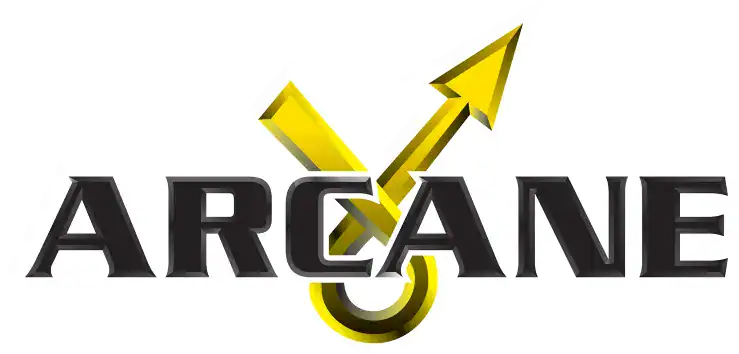Logo d'Arcane, spécialiste en solutions a base de profilés aluminium