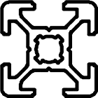 section profilé 20x20