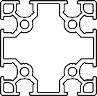section profilé 80x80