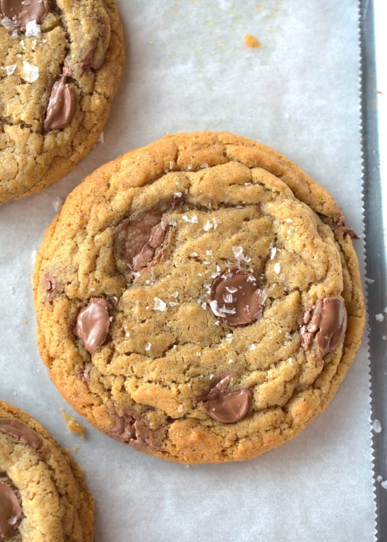 Brown butter chocolate chip cookies