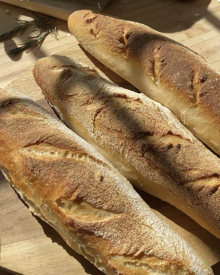 How to make homemade baguette