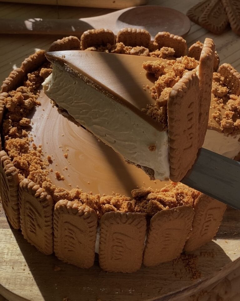 No-bake Biscoff Cheesecake