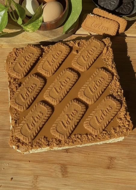 No Bake Biscoff Cheesecake Bars Recipe