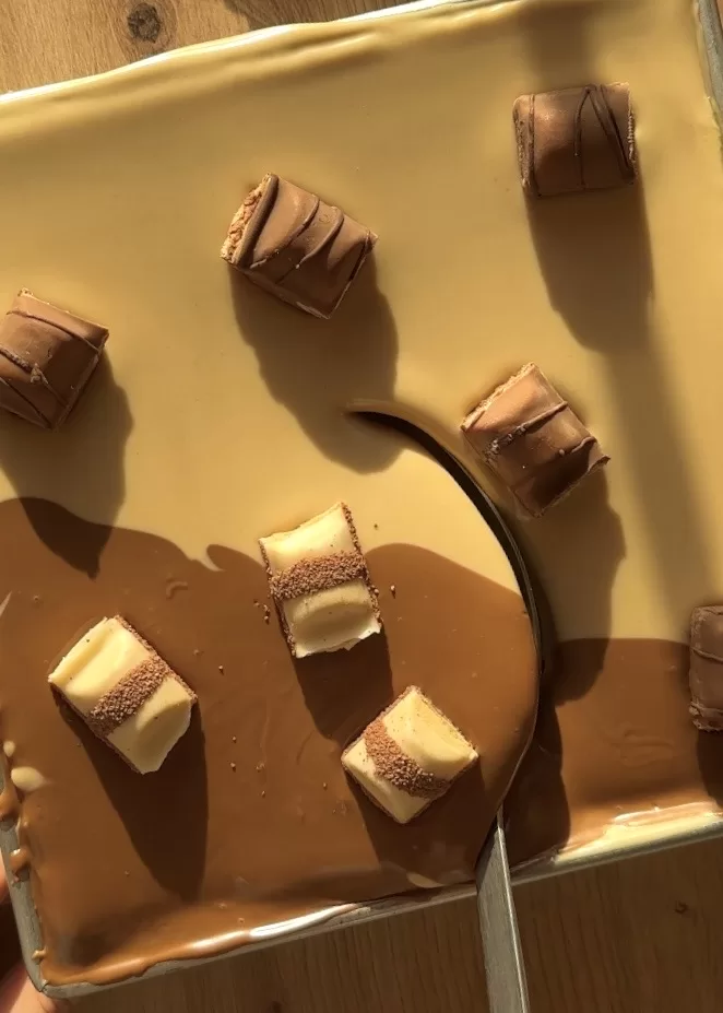 No Bake Kinder Bueno Dessert