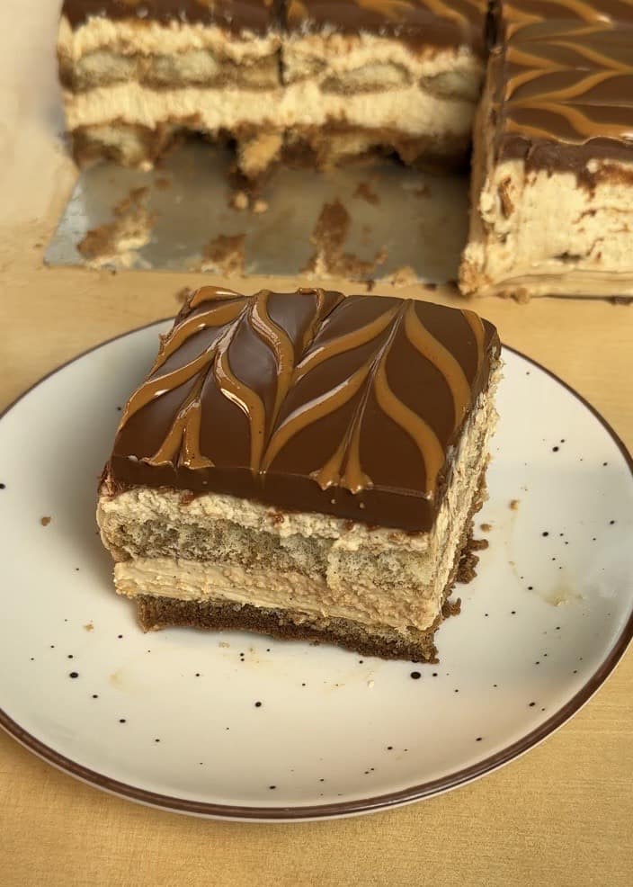 Vanilla Bean Peanut Butter Tiramisu