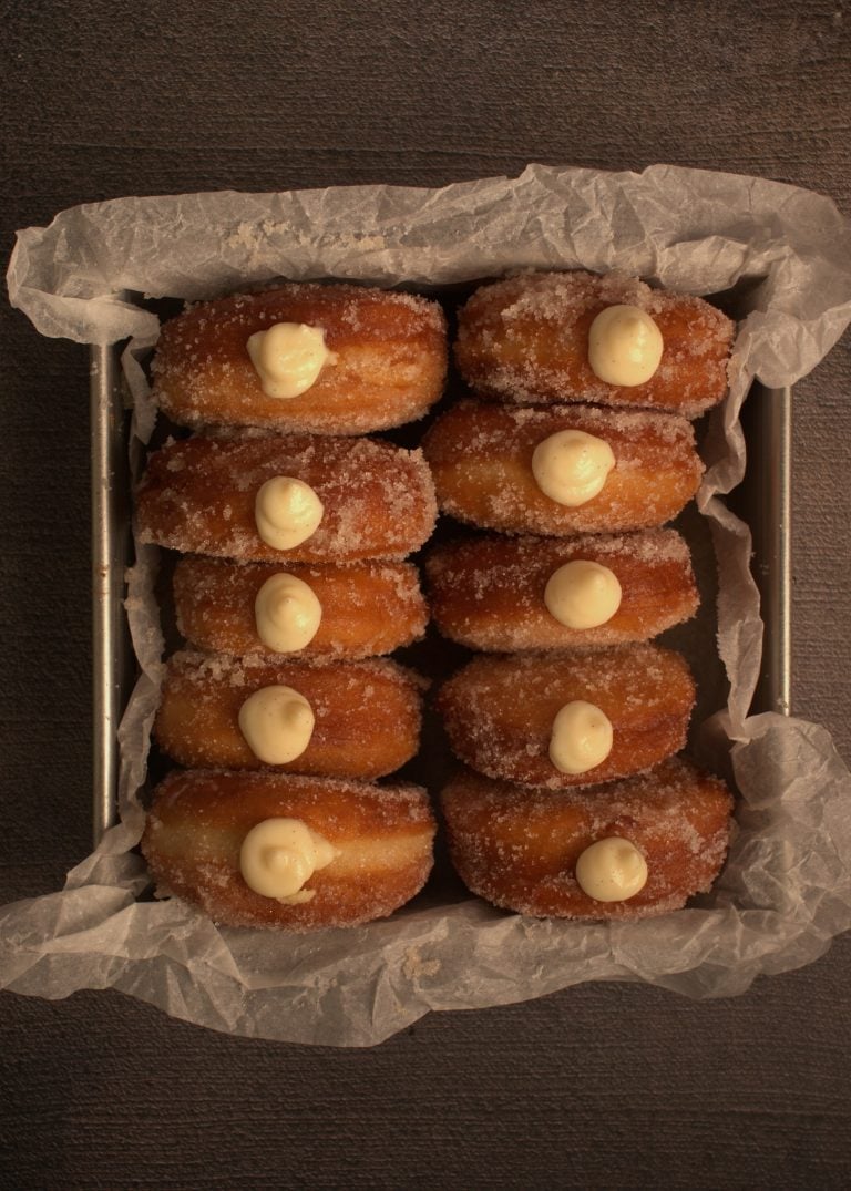Vanilla Cream Donuts