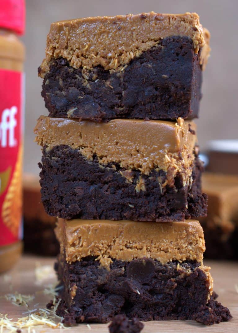 Dubai Chocolate Biscoff Brownies