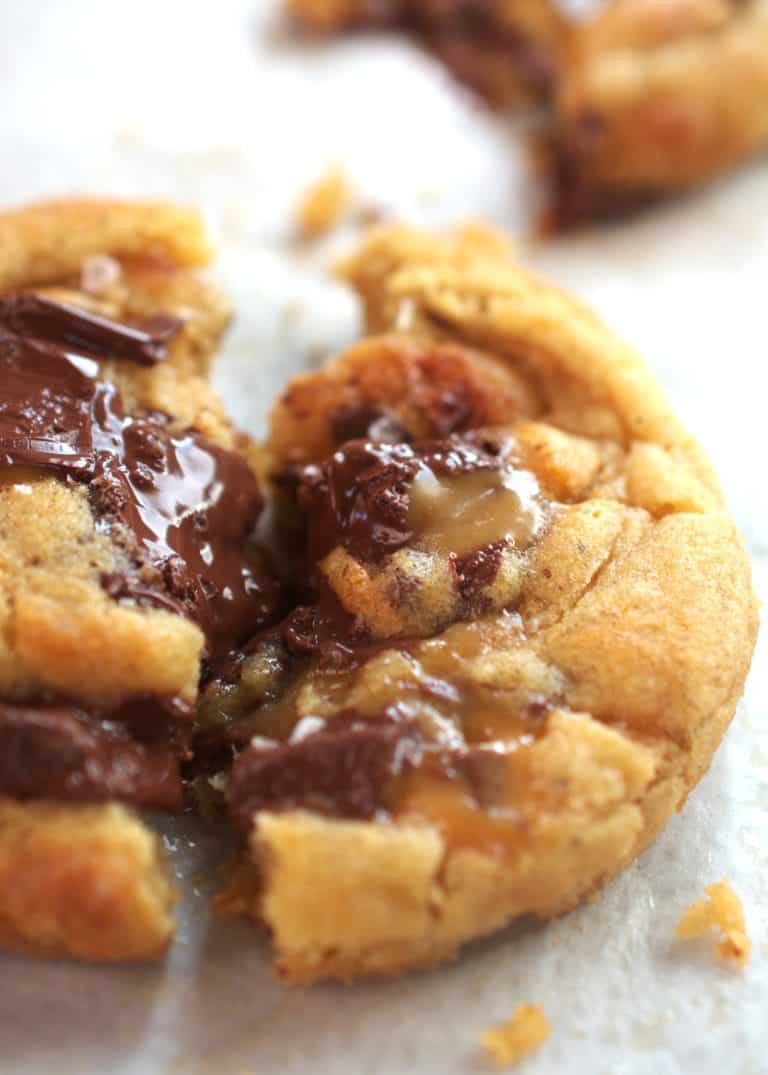 Sea Salt Caramel Cookies