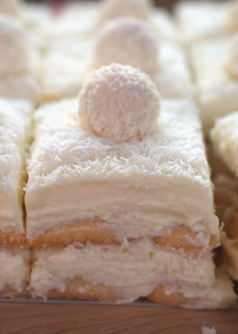 Raffaello tiramisu dessert