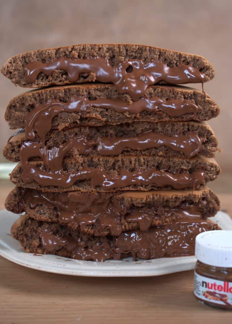 Chocolate Nutella Pancakes