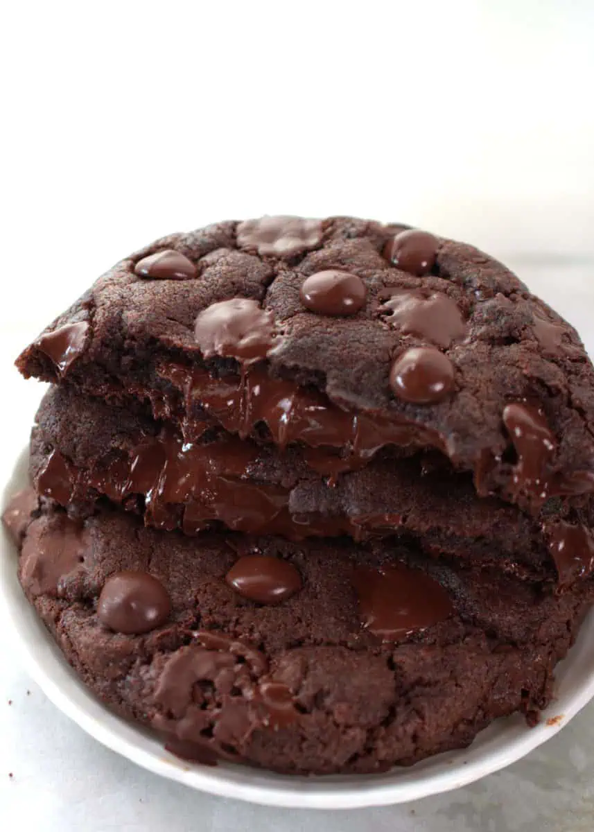 Double chocolate cookies