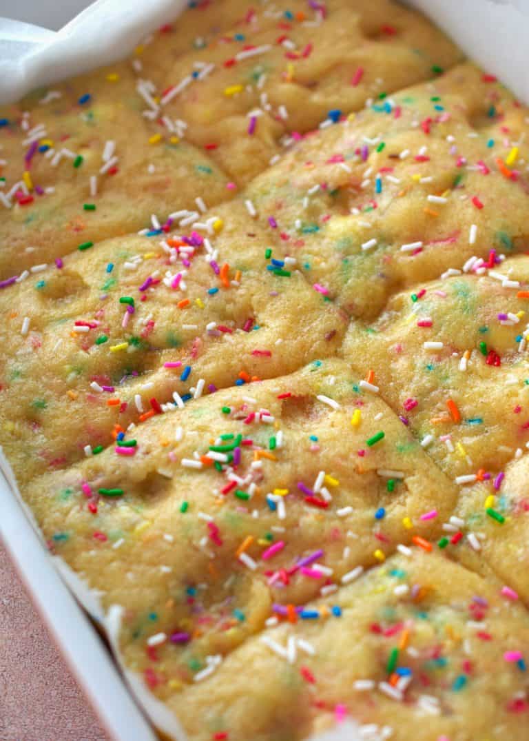Funfetti scoopable cookies
