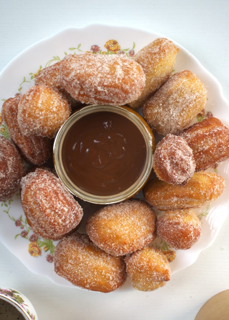 Mini Donut Churro Bites