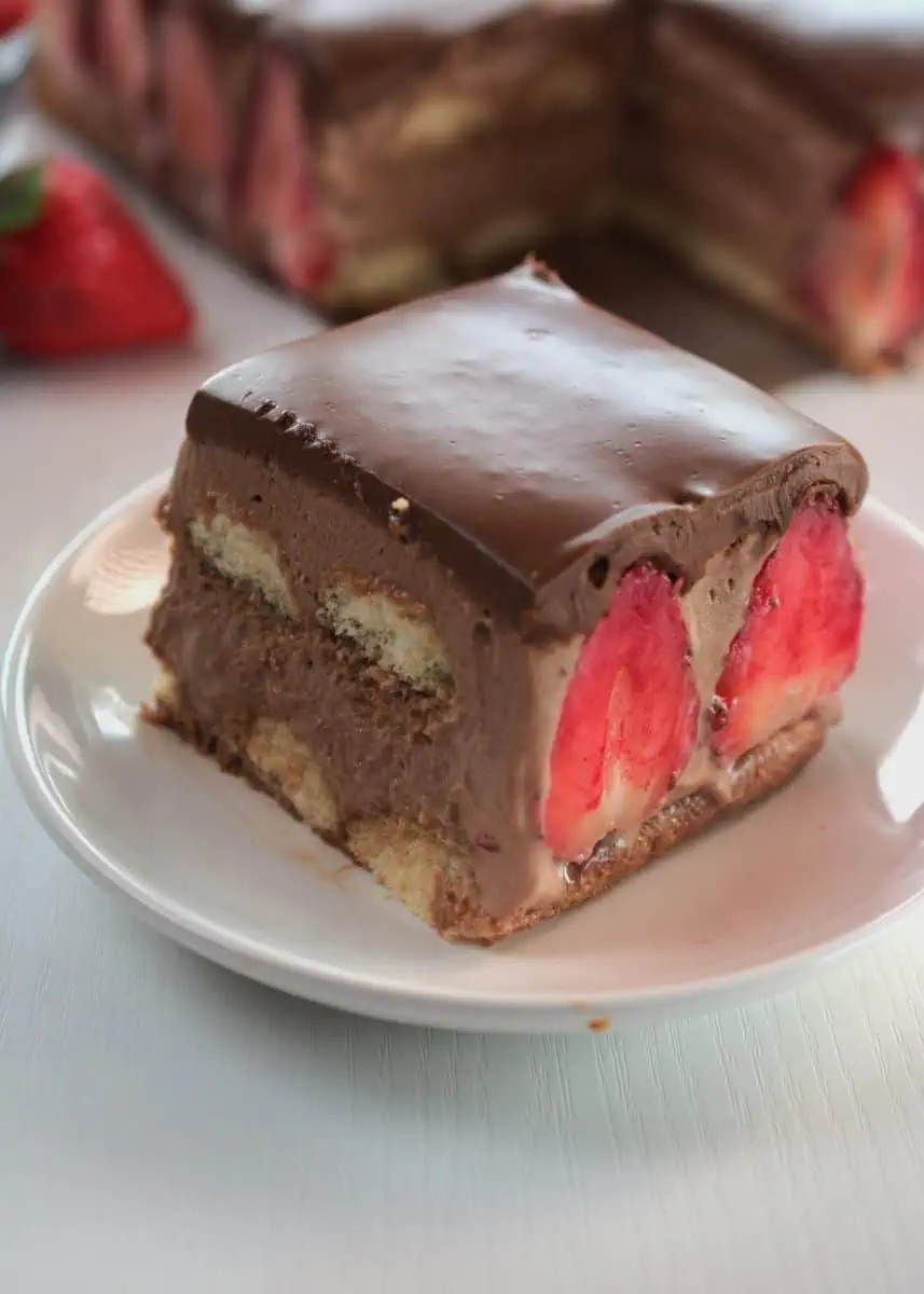 Nutella & Strawberries Tiramisu