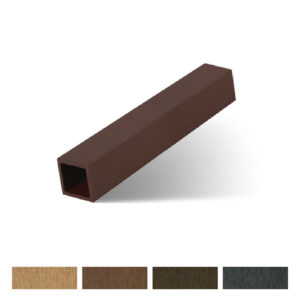 ไม้ระแนงกลวง ภายนอก  25x25mm