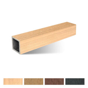 ไม้ระแนงหน้าใหญ่กลวง ภายนอก วัสดุนิยมไพร์ม ขนาด 50x50mm