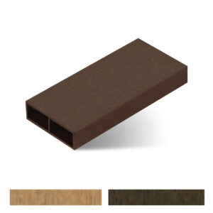 ไม้ระแนงกลวง ภายนอก  100x30mm