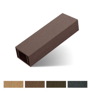 ไม้ระแนงหน้าใหญ่กลวง ภายนอก  4"x2"