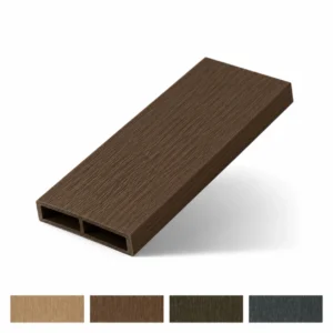 ระแนงไม้เทียม WPC หน้าใหญ่กลวง ภายนอก 4"x1"