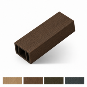 ระแนงไม้เทียม WPC หน้าใหญ่กลวง ภายนอก 4"x2"