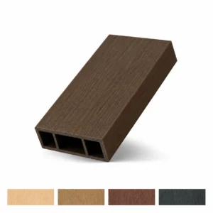 ระแนงไม้เทียม WPC หน้าใหญ่กลวง ภายนอก 8"x2.5"