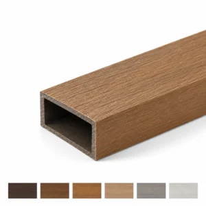 ระแนงไม้เทียม WPC หน้าใหญ่กลวงภายนอก ASA ขนาด 25x50mm.