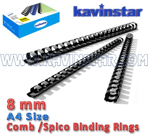 8 MM Comb Binding Ring
