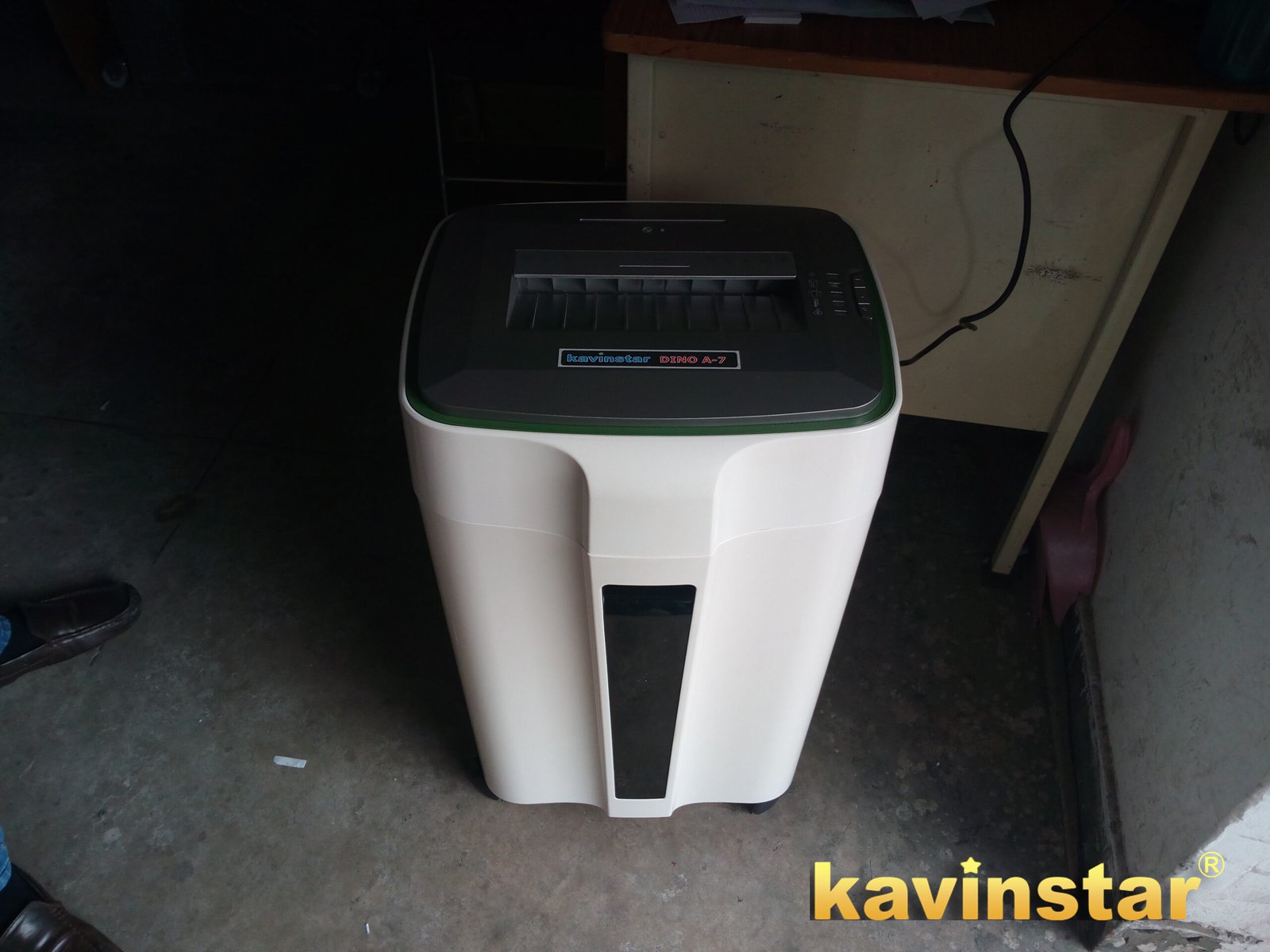 Kavinstar DINO A7 High Security Paper Shredder Machine Shred Upto 15-17 Sheets (70gsm) with Separate Slot for CD, Cr. Card (Noiseless) - Image 6