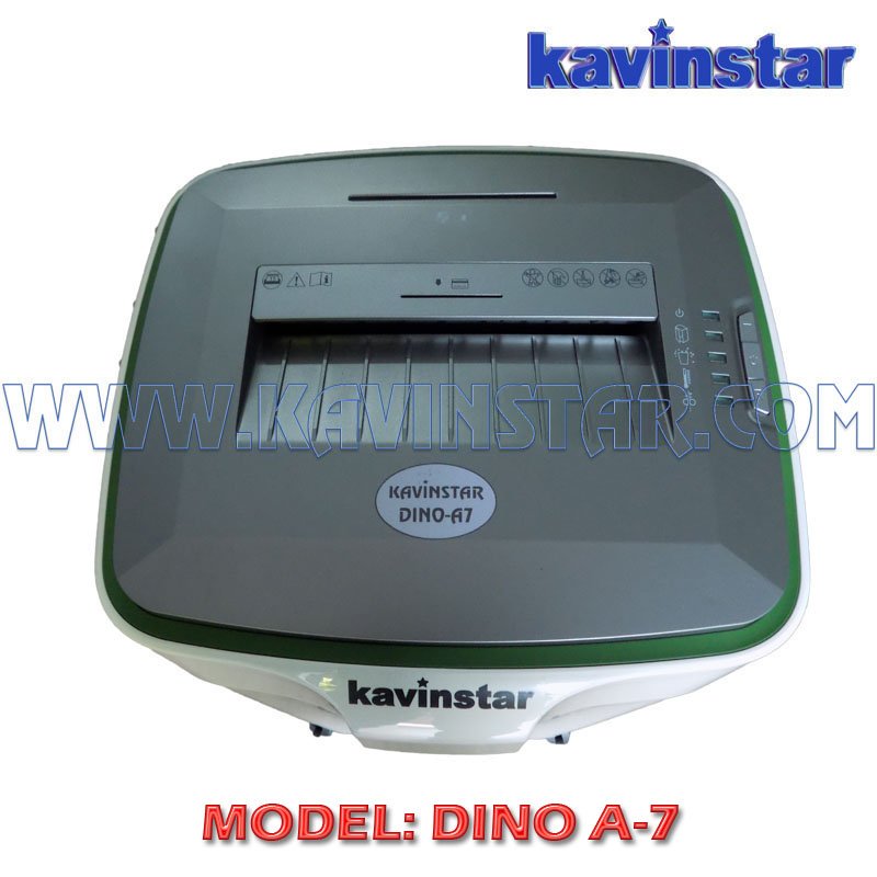 Kavinstar DINO A7 High Security Paper Shredder Machine Shred Upto 15-17 Sheets (70gsm) with Separate Slot for CD, Cr. Card (Noiseless) - Image 3