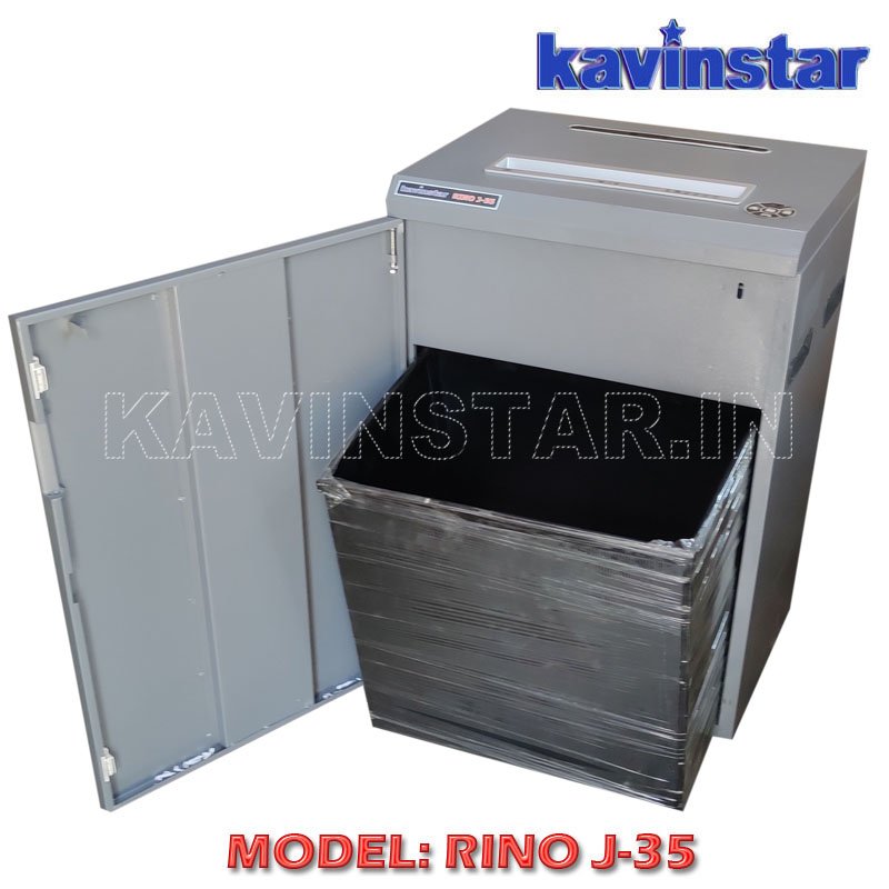 Kavinstar RINO J35 Heavy Duty Paper Shredder Machine Shred Upto 30-35 Sheets at a time (Metal Body)