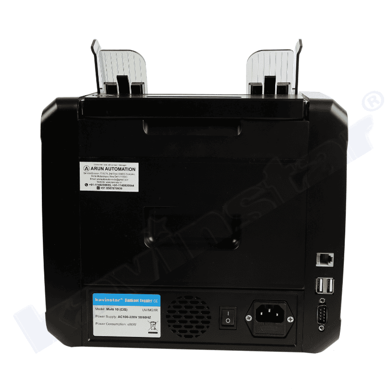 Kavinstar Multi 10 Black Mix Note Counting Machine - Image 3