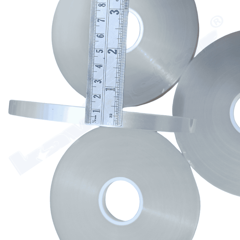 Banding Film OPP Plastic Strapping Tape 20mm 150m Wide Hot Melt Clear Banding Roll - Image 3