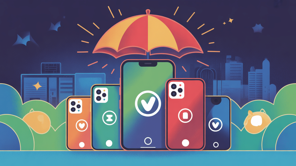 assurance tous mobiles crédit agricole illustration protection appareils