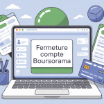 comment fermer un compte boursorama illustration démarche simplifiée