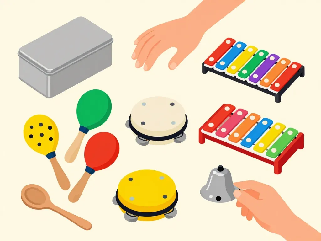 outils instruments eveil musical enfants