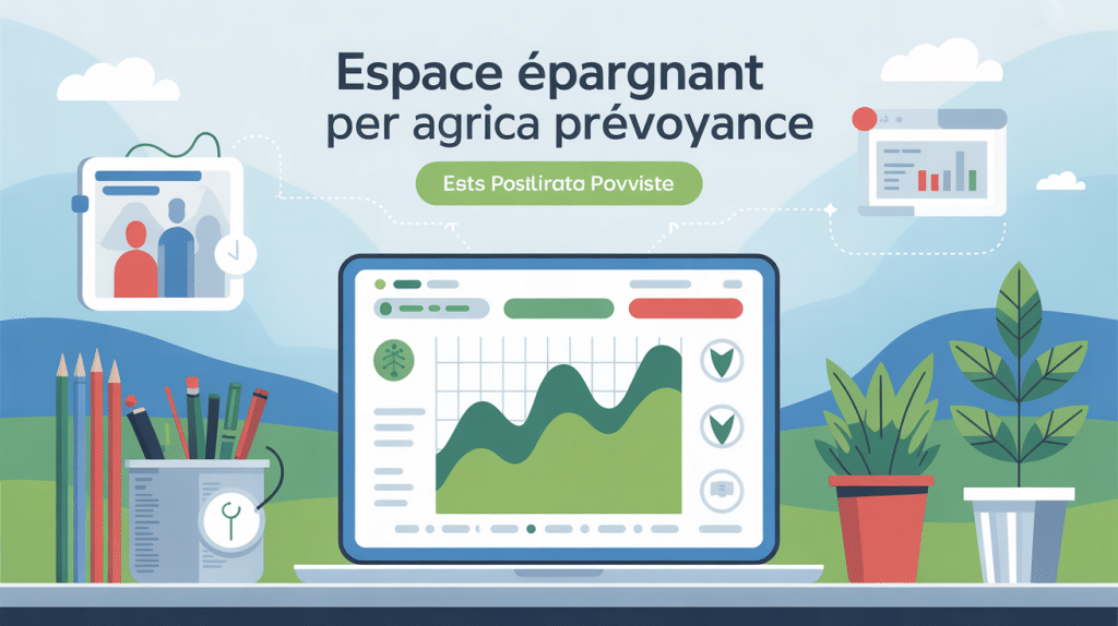 Illustration espace https epargnant per agricaprevoyance com tableau de bord