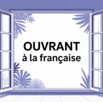 illustration ouvrant à la française fenêtres et portes-fenêtres