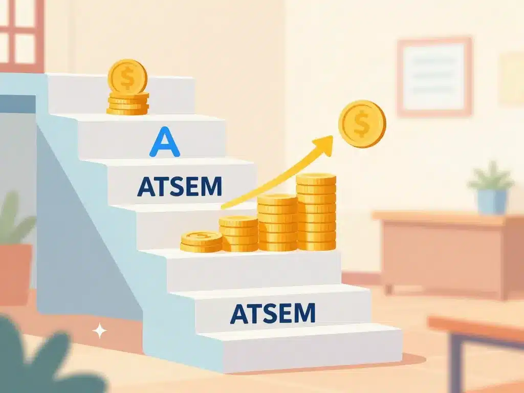 symbolique grille indiciaire atsem salaire progression