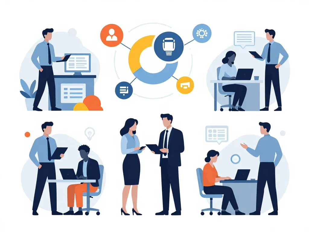 Consultant missions secteurs illustration