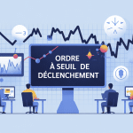 ordre à seuil de déclenchement automatisation graphique bourse
