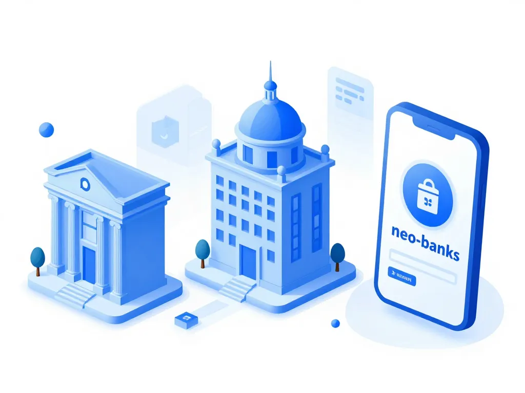 Panorama banques traditionnelles en ligne et néobanques France