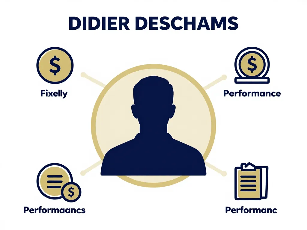 salaire de didier deschamps schema rémunération fixe primes avantages