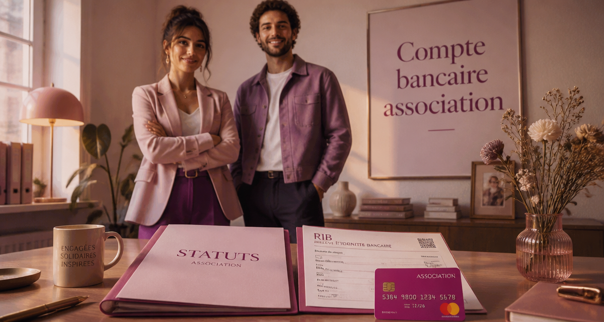 Documents pour compte bancaire association sur bureau