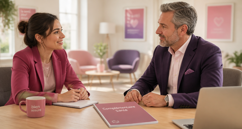 difference mutuelle et complementaire deux personnes en agence