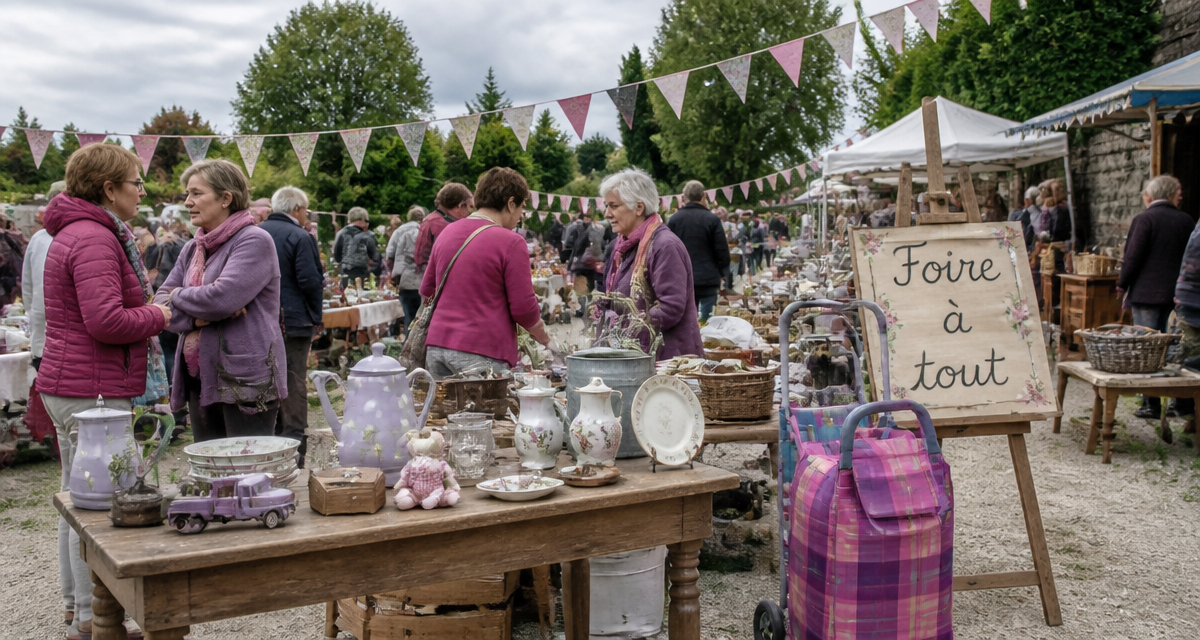foire a tout en haute normandie chineurs objets anciens