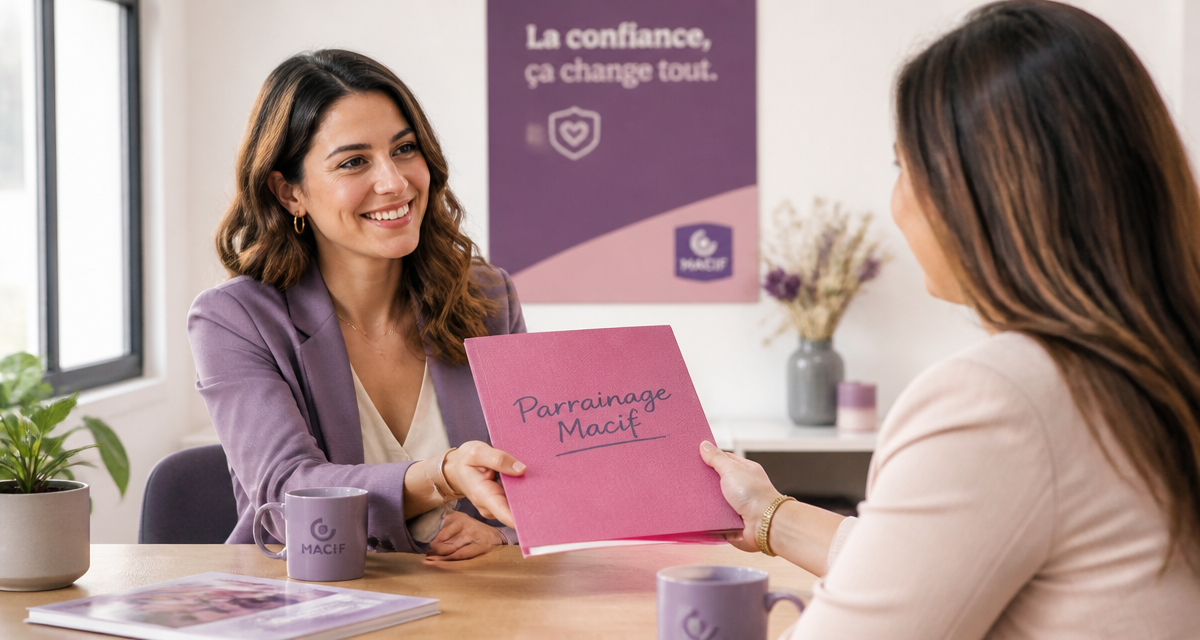 parrainage macif deux femmes agence