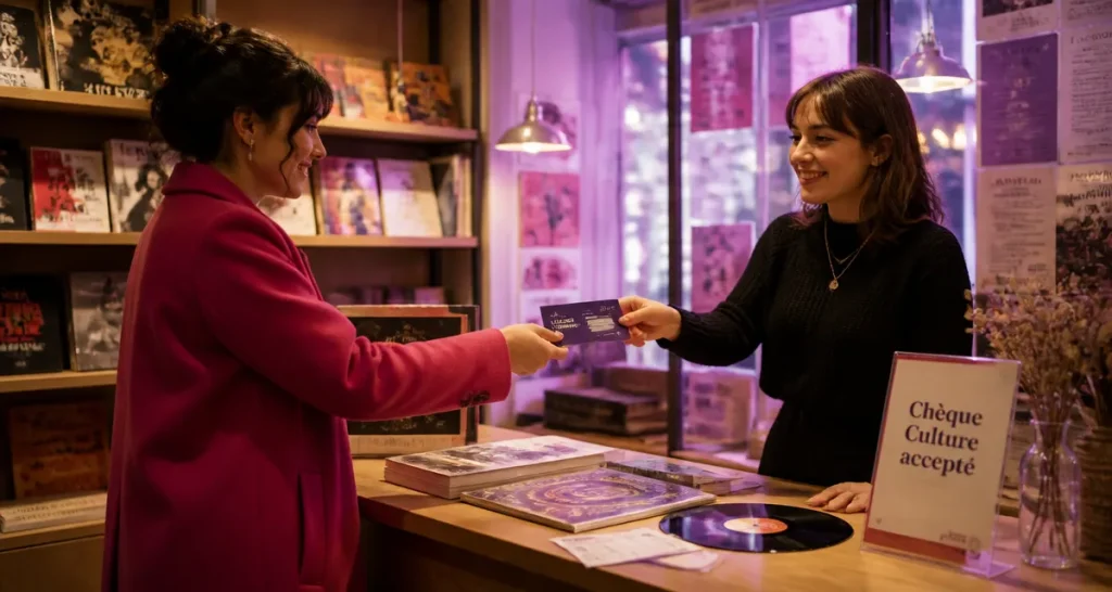 Chèque culture ou les utiliser en librairie
