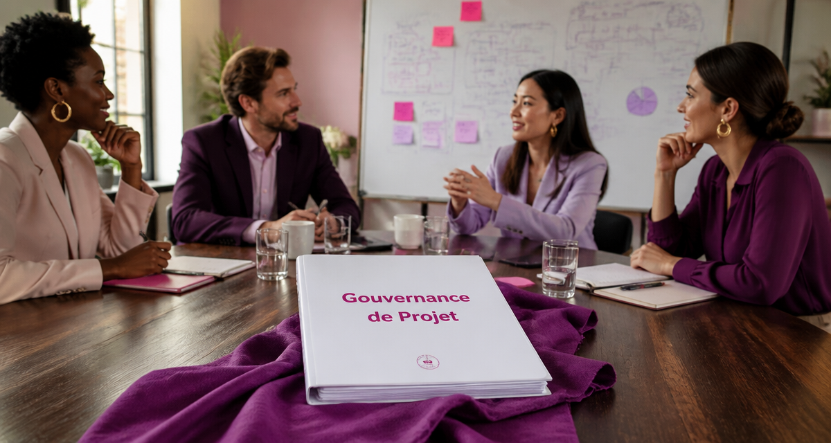gouvernance du projet réunion d'équipe